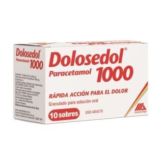 DOLOSEDOL 1000 10 SOBRES