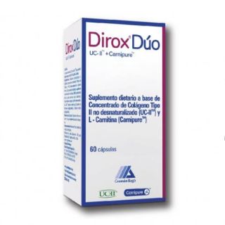 Dirox® Dúo x 60 Cápsulas | Colágeno Tipo 2 + L Carnitina