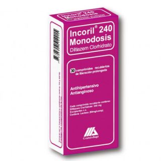INCORIL MONODOSIS 240 MG 30 COMP