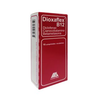 Dioxaflex® b12 x 10 comprimidos recubiertos