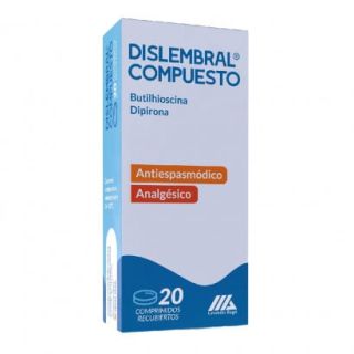 Dislembral® Compuesto X 20 Comprimidos | Antiespasmódico