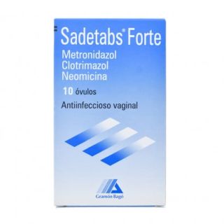 SADETABS FORTE 10 OVULOS