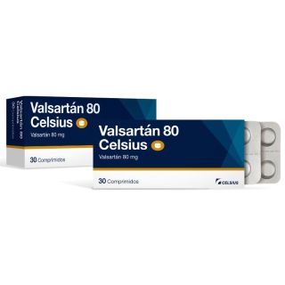Valsartan Celsius® 80 Mg x 30 Comprimidos