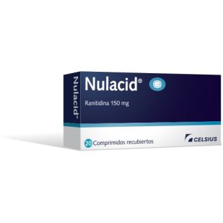 Nulacid® 150mg X 20 Comprimidos - Ranitidina