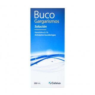 Buco Gargarismos 200ml - Antiséptico Bucofaríngeo