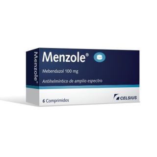 Menzole® x 6 comprimidos (mebendazol)