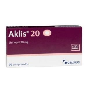 Aklis® 20mg X 30 Comrpimidos