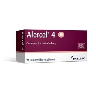 Alercel® 4 Mg x 20 Comprimidos