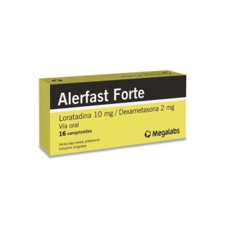 Alerfast Forte® 10mg X 8 Comprimidos | Antihistamínico