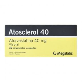 Atosclerol® 40 Mg x 10 Comprimidos | Atorvastatina