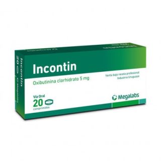 Incontin® 5mg X 20 Comprimidos