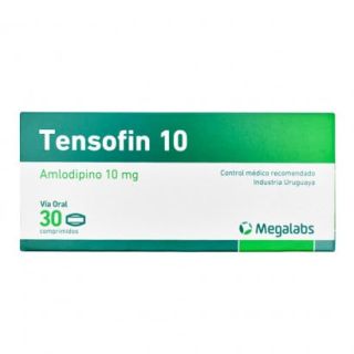 Tensofin® 10mg X 30 Comp. (amlodipino) | Antihipertensivo
