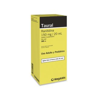 Taural® 150mg Jarabe 40ml (ranitidina) | Antiácido