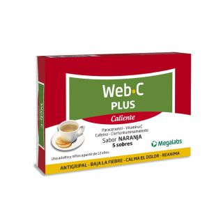 Web C® Descongestivo Plus Día x 5 Sobres - Caliente