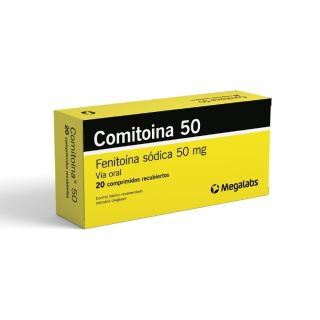 Comitoina 50mg X 20 Comp. (Fenitoína) | Antiepiléptico