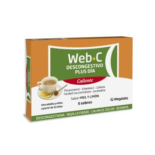 Web C® Descongestivo Plus Día X 5 Sobres - Caliente