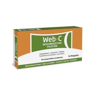 Web C® Descongestivo Plus Día x 10 comprimidos
