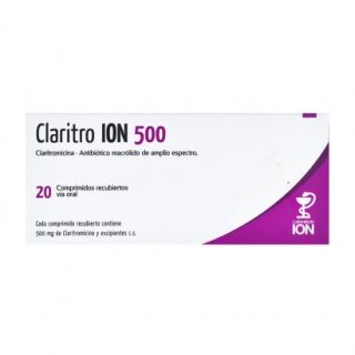 Claritro Ion® 500 Mg X 20 Comprimidos