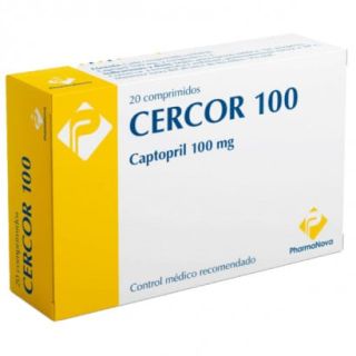 CERCOR 100 MG 20 COMP