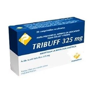 Tribuff® 325mg X 28 Comprimidos - Ácido Acetilsalicílico
