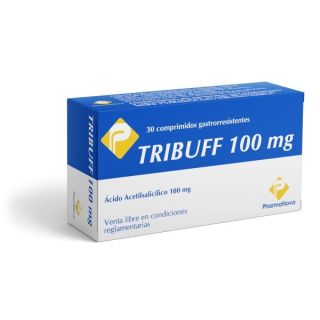 Tribuff® 100mg X 30 Comprimidos - Ácido Acetilsalicílico