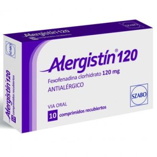 ALERGISTIN NF 120 MG 10 COMP