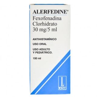 ALERFEDINE SUSPENSION 150ML