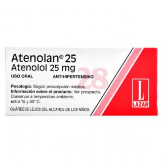 Atenolan® 25mg X 28 Comp. (Atenolol) | Antihipertensivo