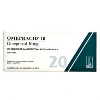 OMEPRACID 10 MG 20 COMP