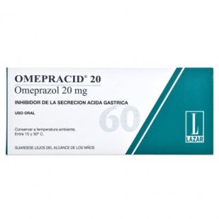 OMEPRACID 20 MG 60 CAPS
