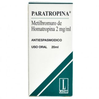 PARATROPINA SOLUCION GOTAS 20 ML