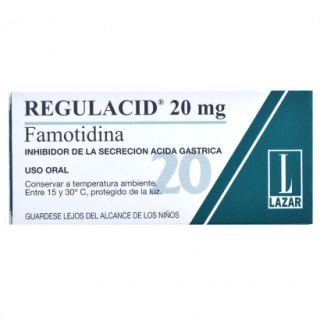 Regulacid® 20mg X 20 Comprimidos - Antiácido Lazar