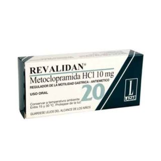 Revalidan® 10mg X 20 Comp. (Metoclopramida)