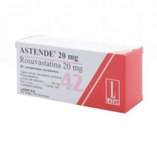 Astende® 20mg X 28 Comp. (Rosuvastatina) | Normolipemeante
