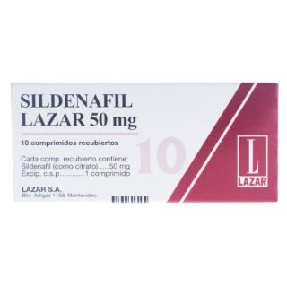 Sildenafil Lazar® Masticable x 10 Comprimidos