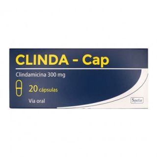 Clinda-Cap® 300 mg x 20 cápsulas (clindamicina)
