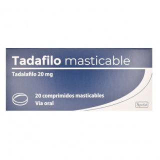 Tadafilo Celsius® 20 Mg x 20 Comprimidos Masticables