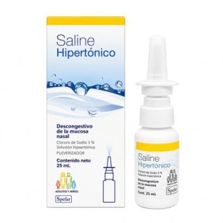 Saline® Hipertónico | Solución Nasal 25ml