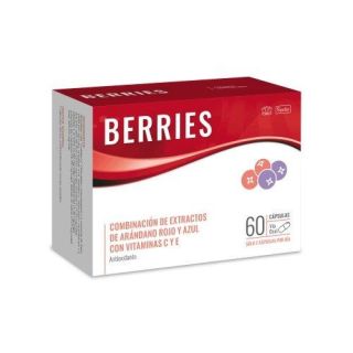 Berries® X 60 Cápsulas | Arándanos + Vitamina C & E