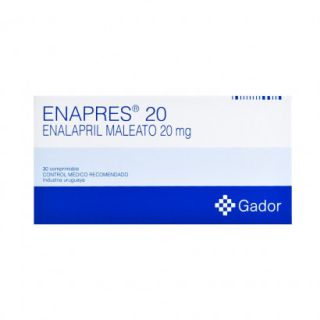 Enapres® 20mg X 30 Comprimidos - Gador