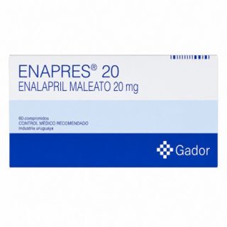 Enapres® 20mg X 60 Comprimidos - Enalapril