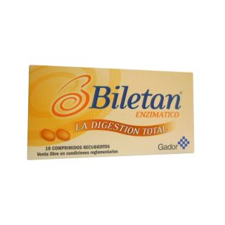 BILETAN ENZIMATICO 18 COMP
