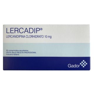 Lercadip® 10mg X 30 Comp. | Antihipertensivo