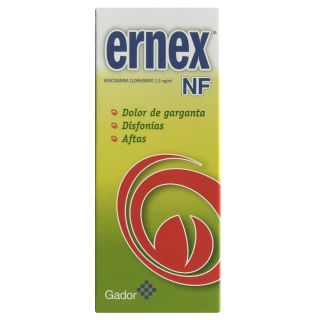Ernex® Nf Spray 30ml - Dolor Garganta & Aftas