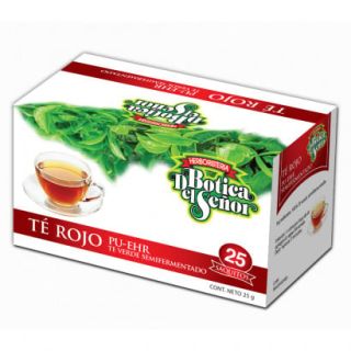 TE ROJO BOTICA DEL SEÑOR 25 SAQUITOS