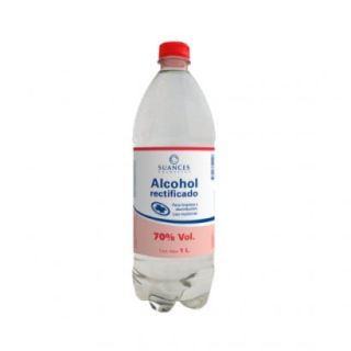 SUANCES ALCOHOL RECTIFICADO 70% 1 LT