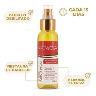 Shock Keratínico Primicia® 100ml | Keratina Termoactiva