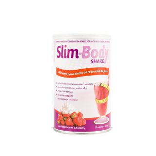 Slim Body Shake Frutilla 500g | Batido Adelgazante