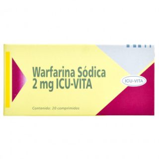 WARFARINA ICU 2 MG/20 COMP