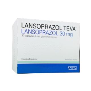 Lansoprazol Teva® 30mg X 30 Cápsulas
